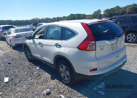 2016 Honda Cr-V Lx z USA, uszkodzony, nr VIN 5J6RM3H39GL028071